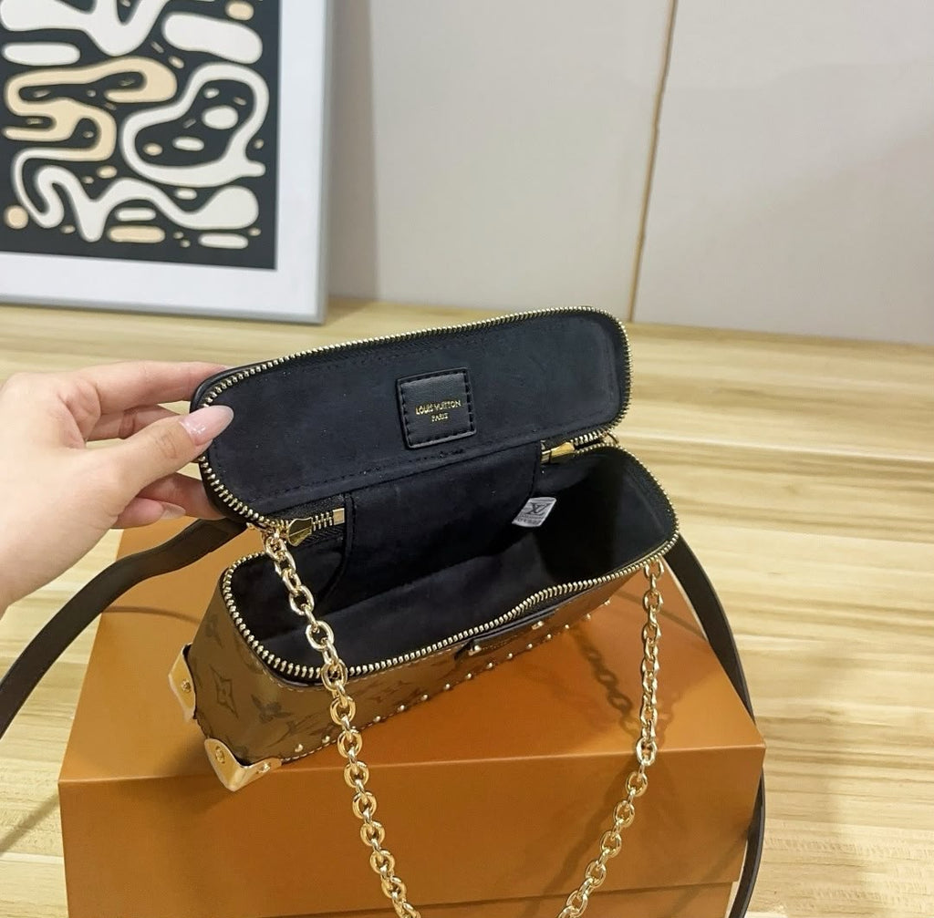 LV Vanity Trunk Bag 20cm A+