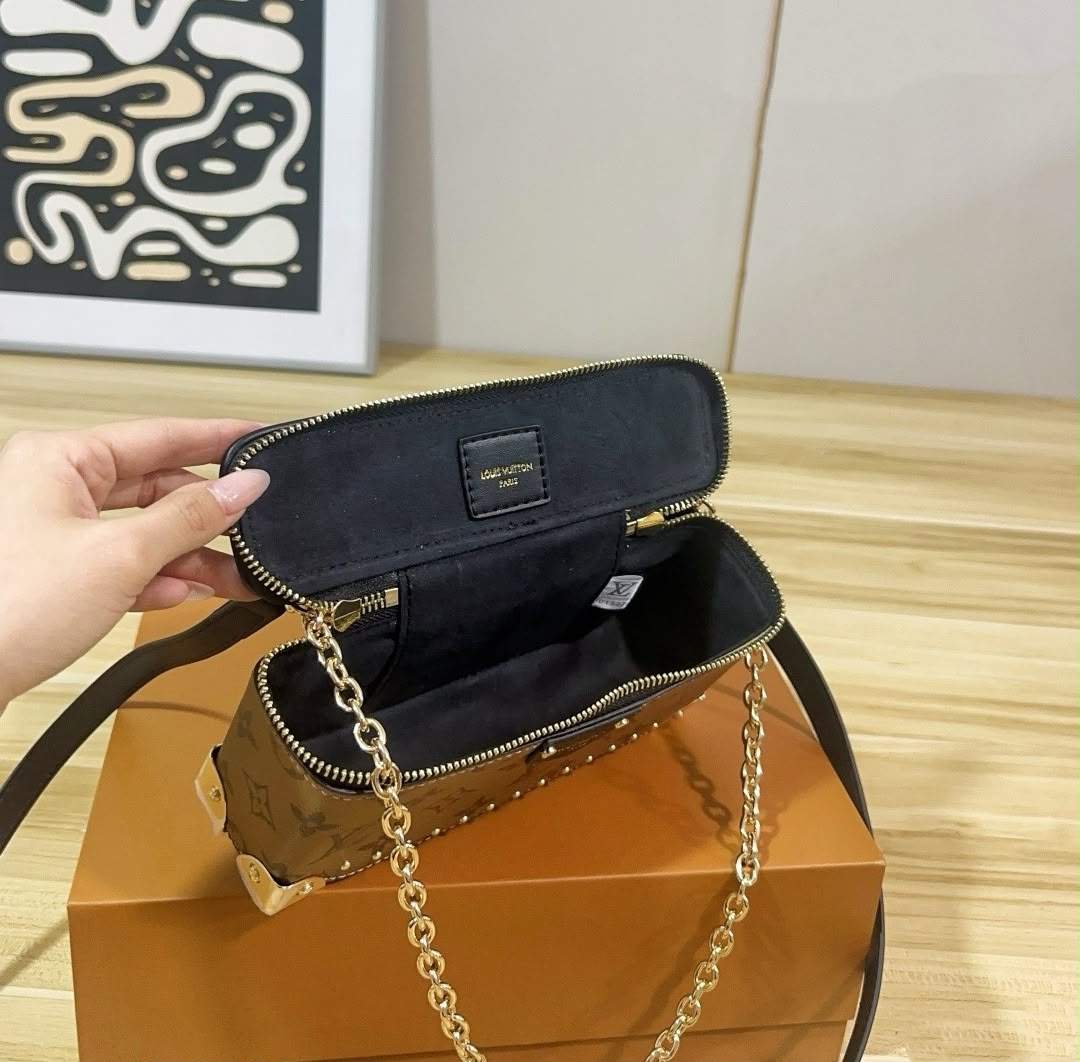 LV Vanity Trunk Bag 20cm A+