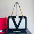 VALENTINO Chain Tote Bag 38cm A+