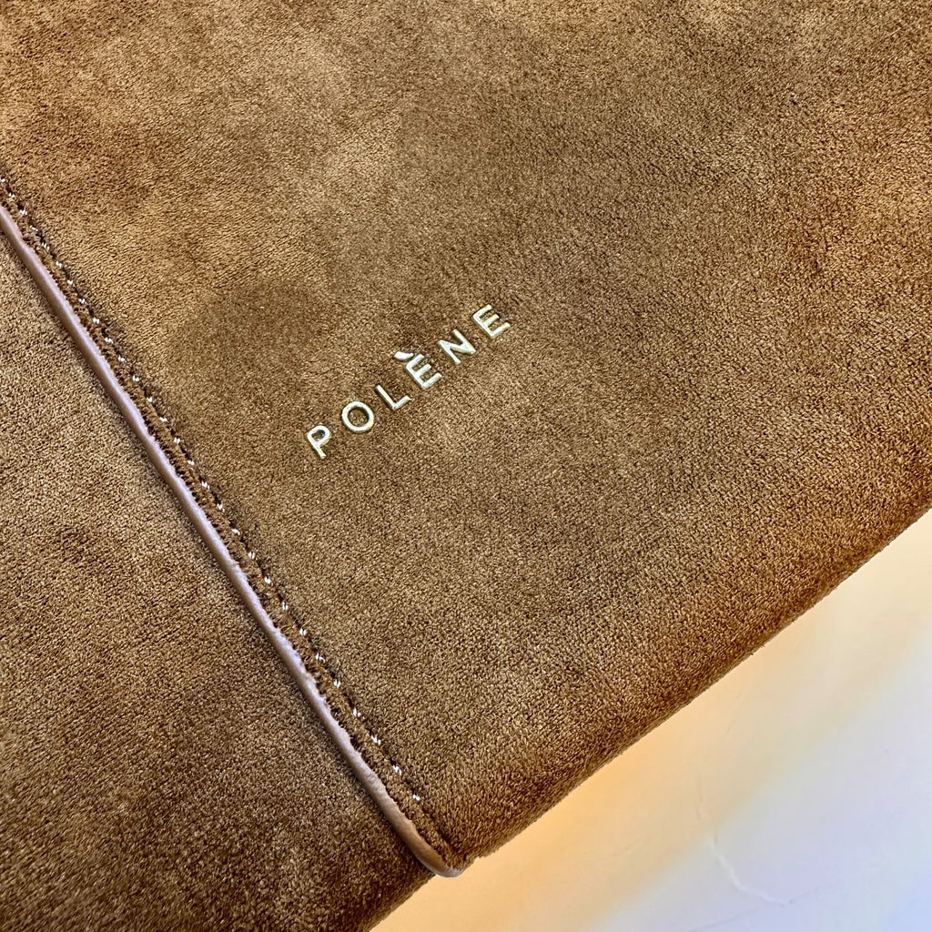 POLÈNE Large Suede Tote 56cm A+