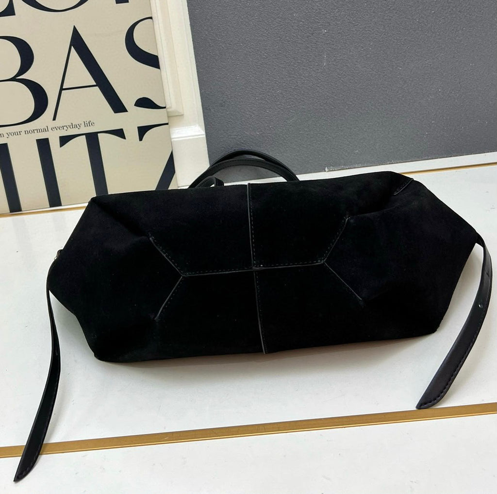 POLÈNE Large Suede Tote 56cm A+
