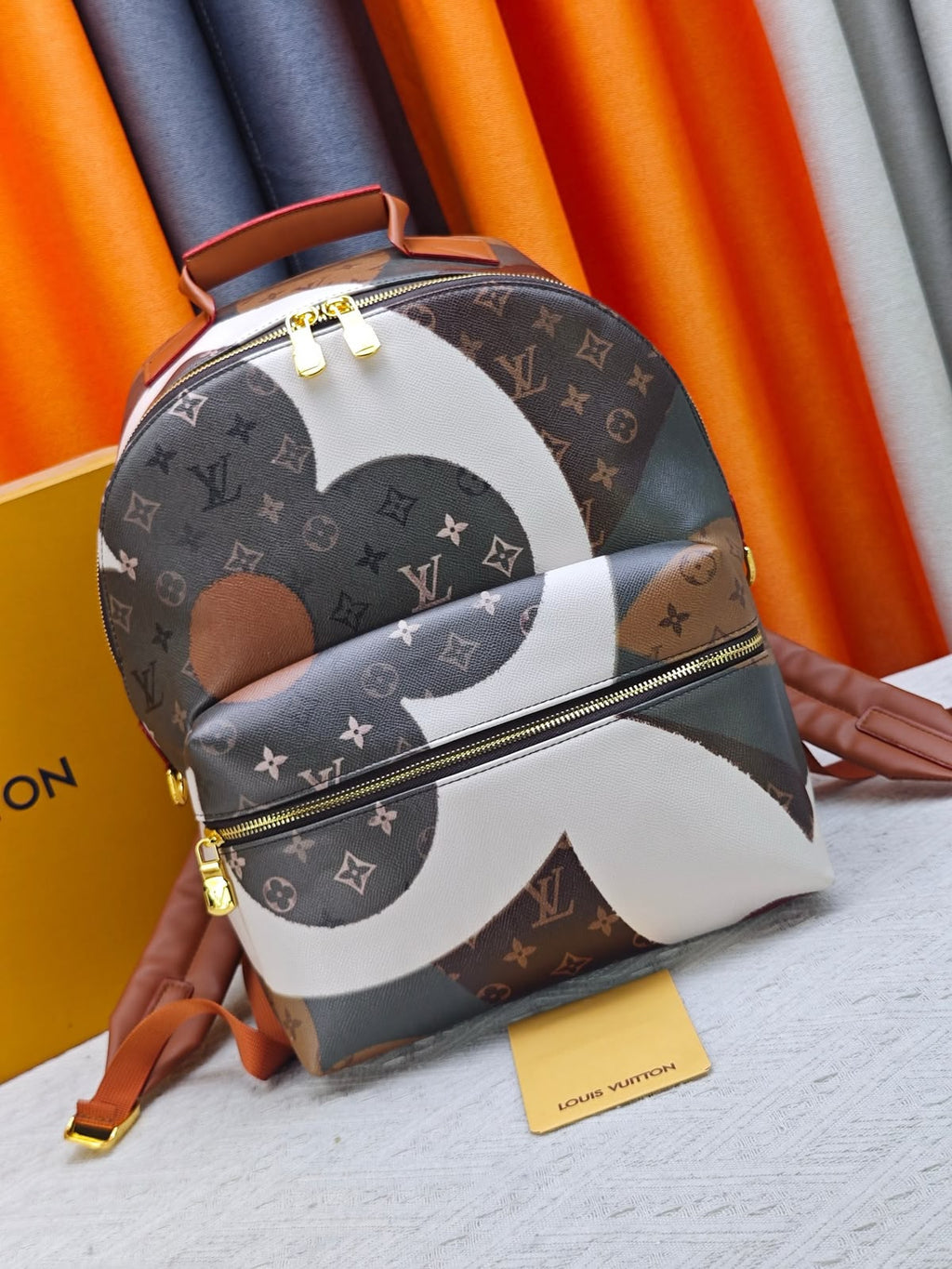 LV Monogram Canvas Backpack 36cm A+
