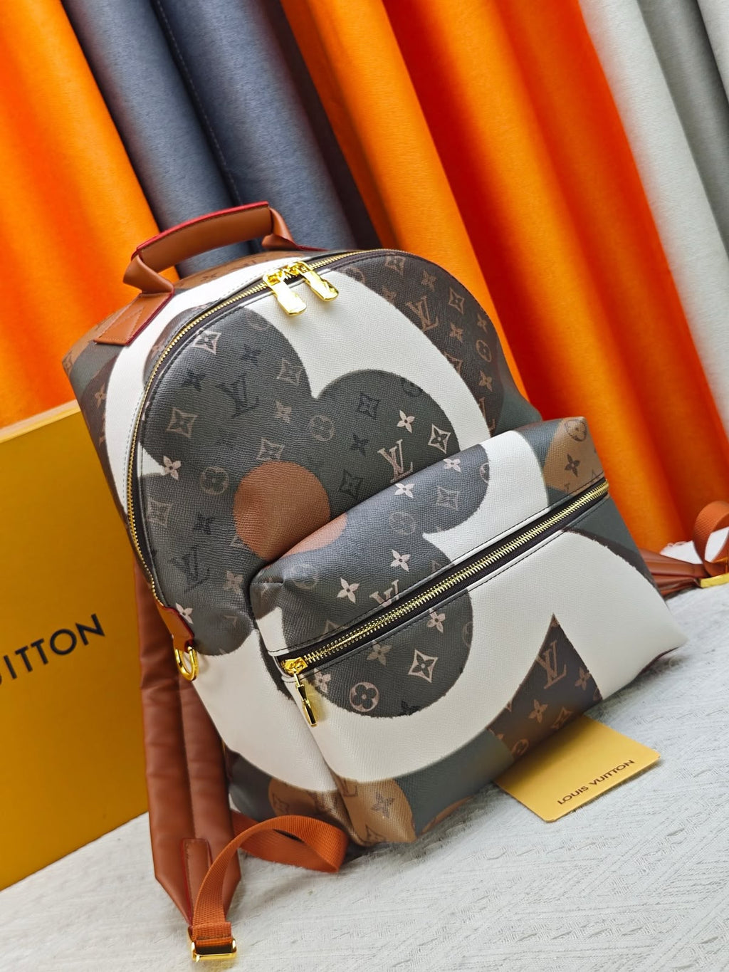 LV Monogram Canvas Backpack 36cm A+