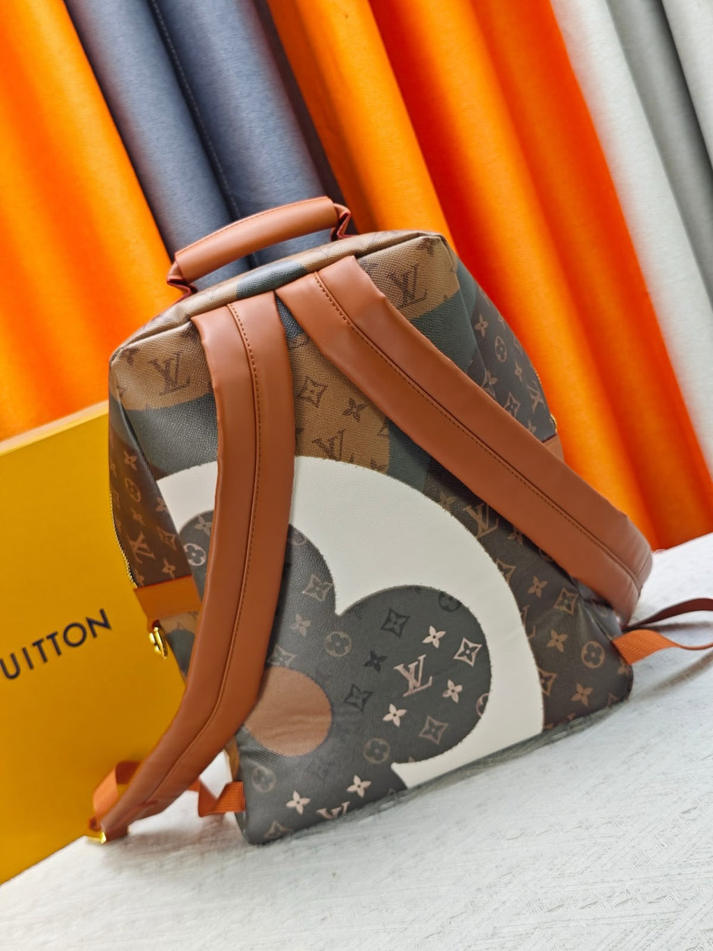LV Monogram Canvas Backpack 36cm A+