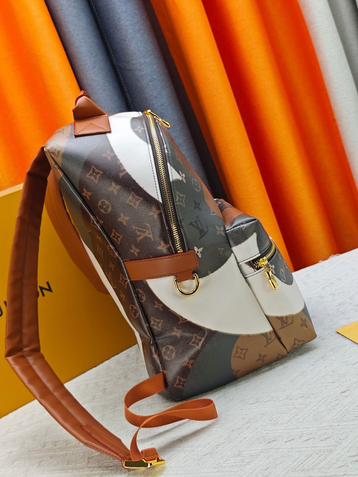 LV Monogram Canvas Backpack 36cm A+