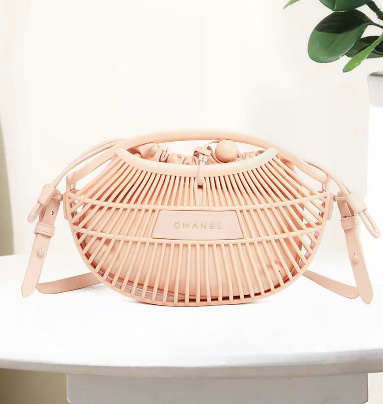CHANEL Shell Basket Bag 42cm