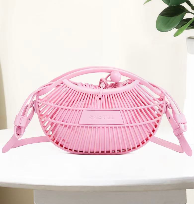 CHANEL Shell Basket Bag 42cm