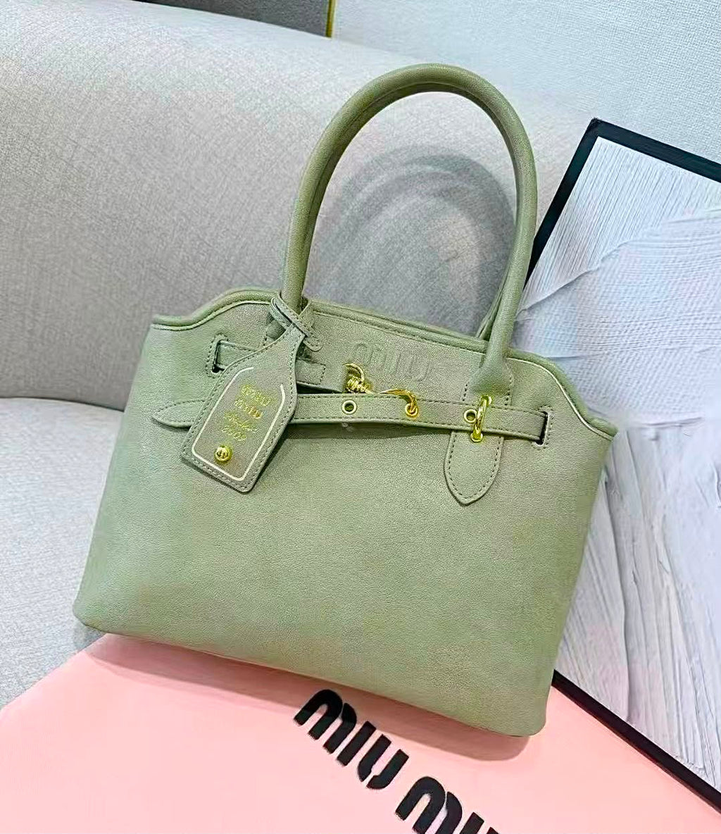 MIU MIU Structured Tote 31 cm