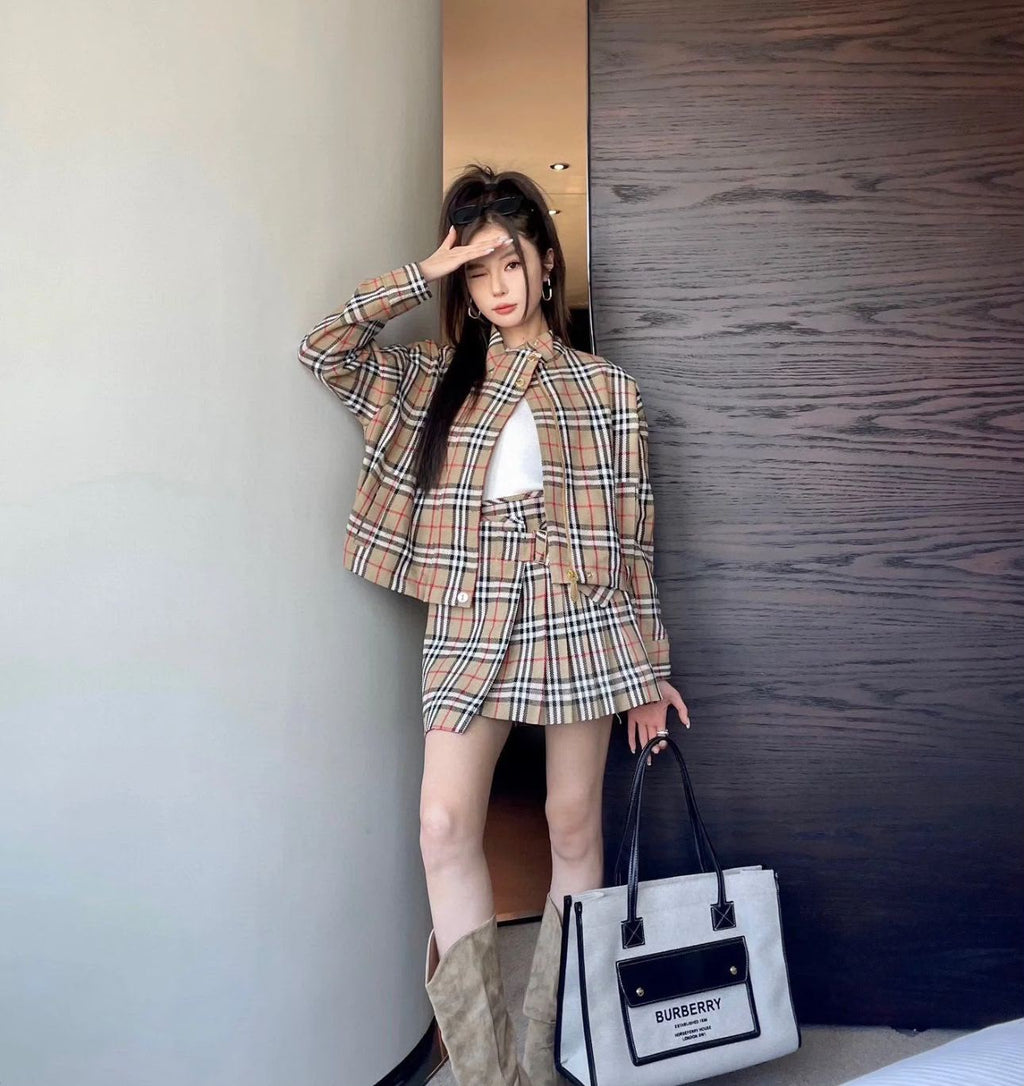 BURBERRY Archive Canvas Tote — 36 cm | 5 Colors Without Box