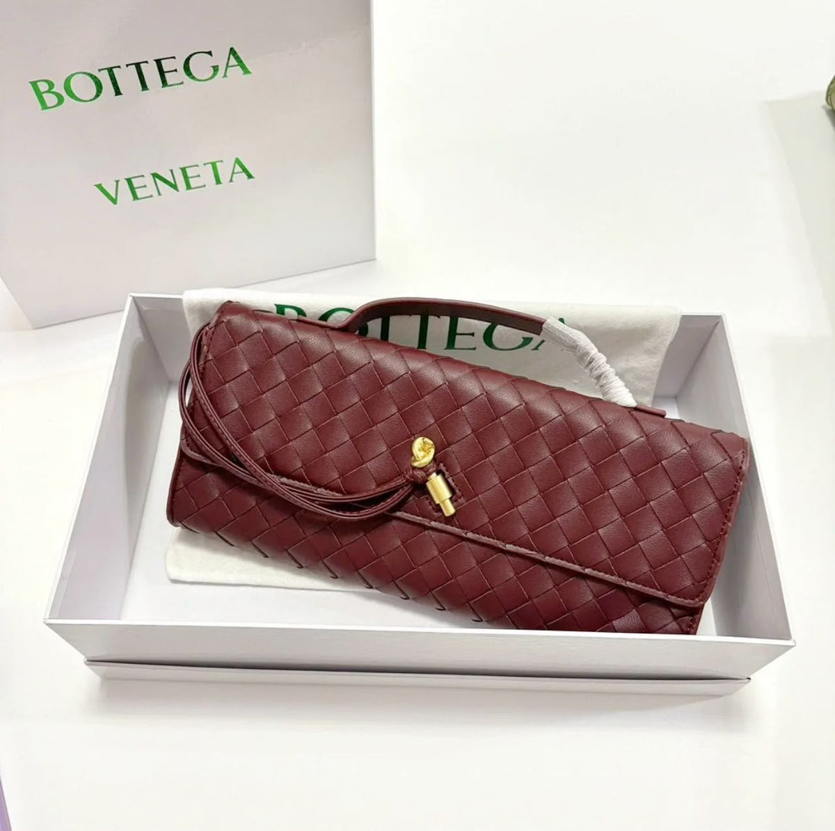BOTTEGA Clutch Bag 30 cm