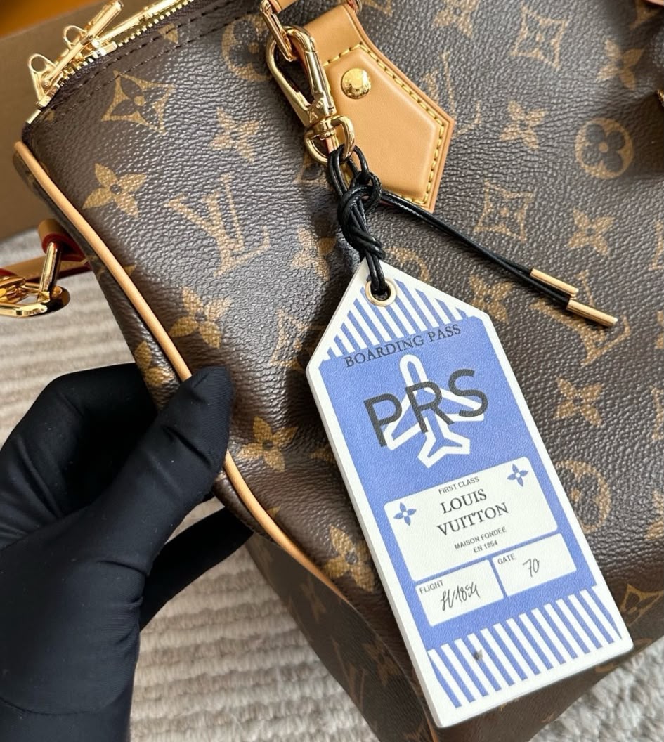 حقيبة LV سبيدي 30 سم بألوان ماستر 4