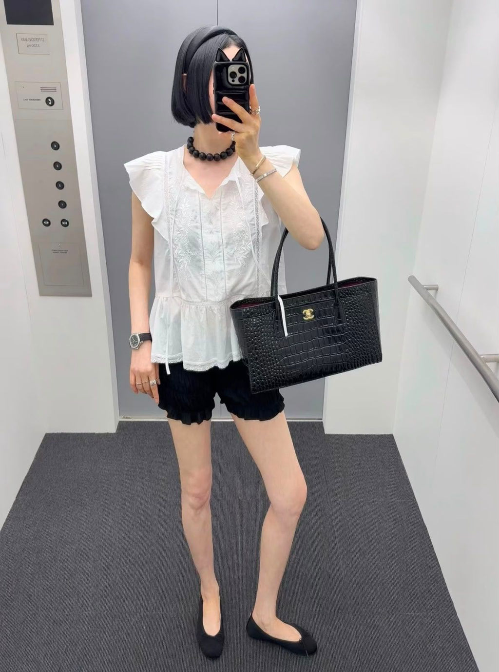 CHANEL Executive Tote 35 cm A+
