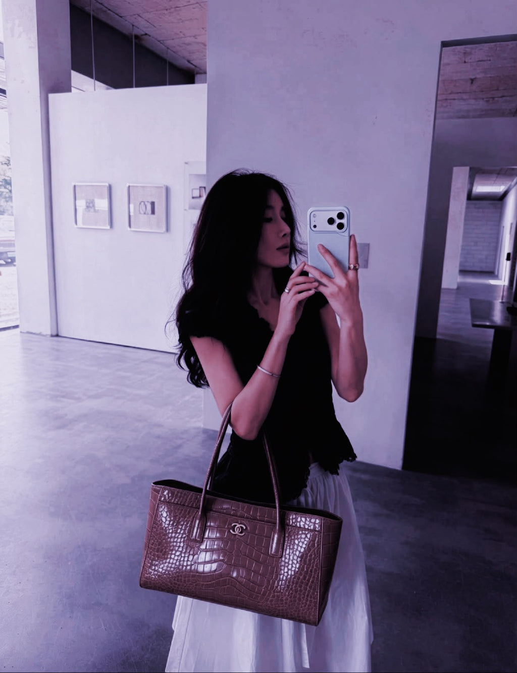 CHANEL Executive Tote 35 cm A+
