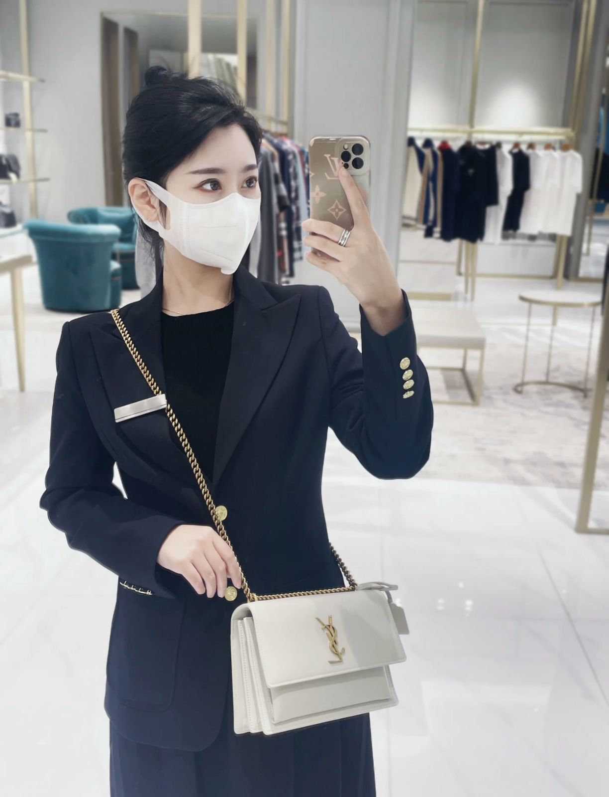YSL Flap Bag 22 cm