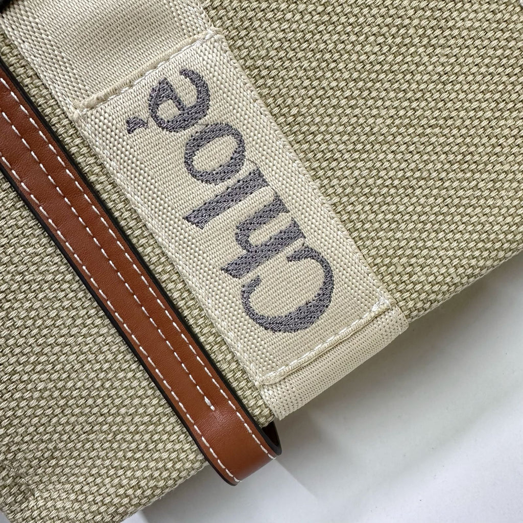 CHLOÉ Canvas Tote Bag 2 Sizes