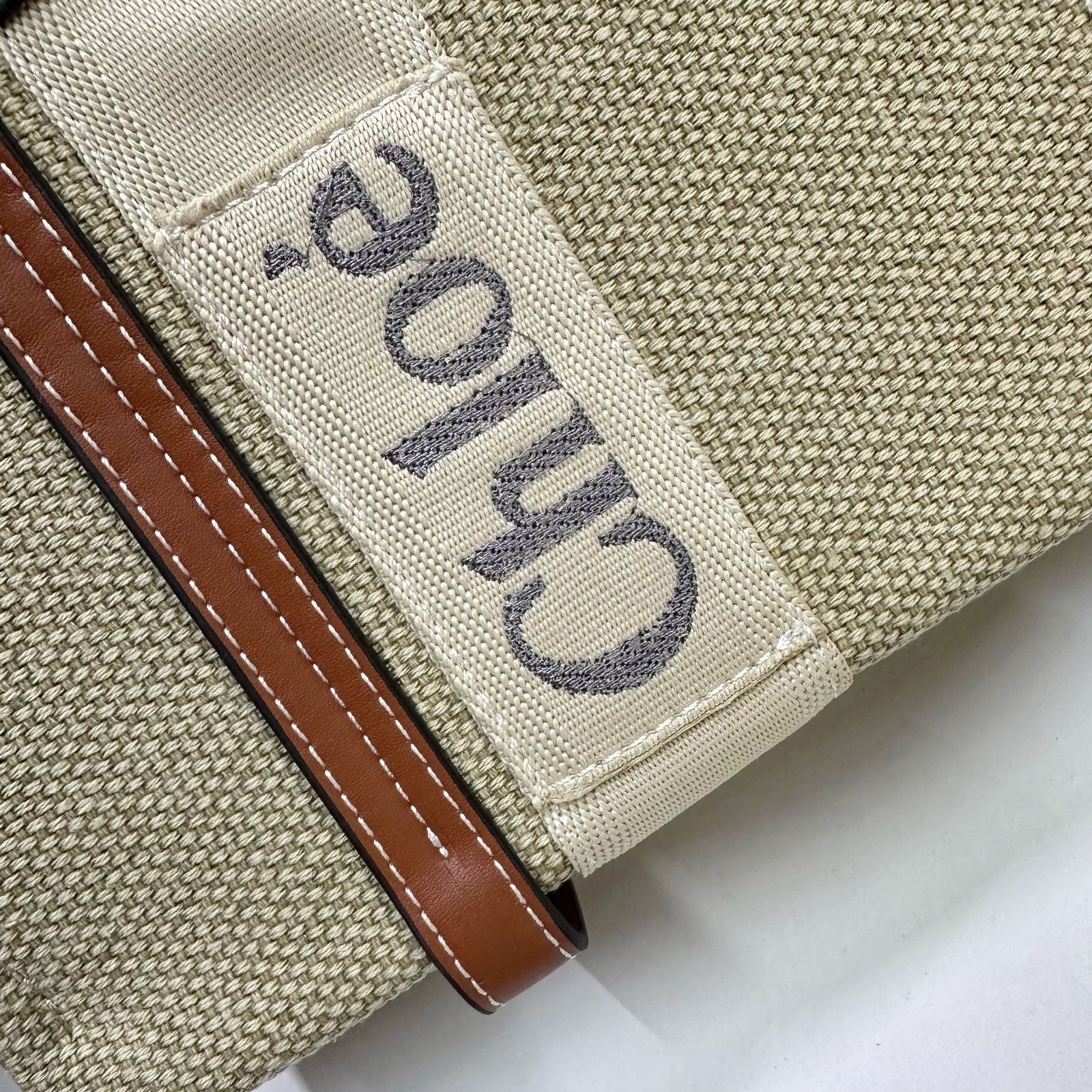 CHLOÉ Canvas Tote Bag 2 Sizes
