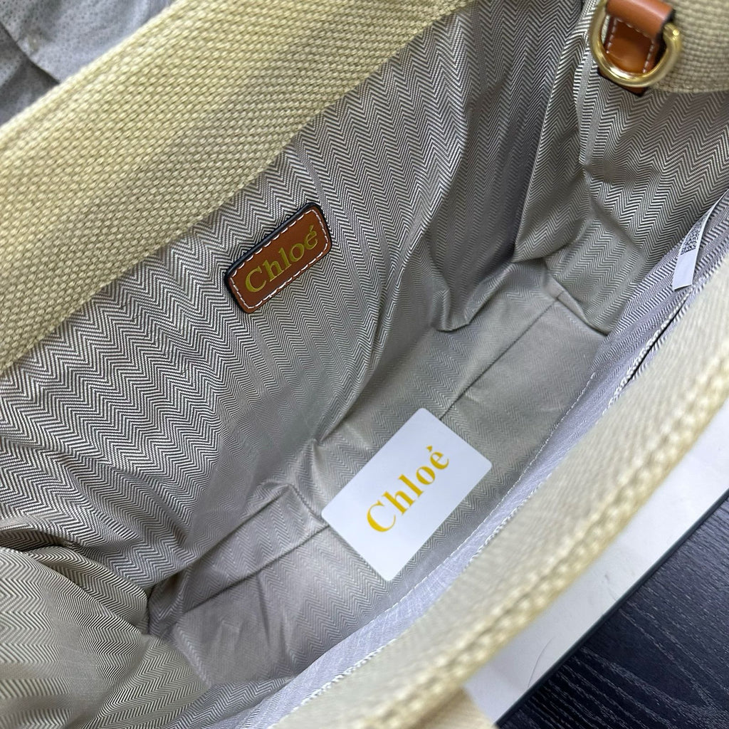 CHLOÉ Canvas Tote Bag 2 Sizes