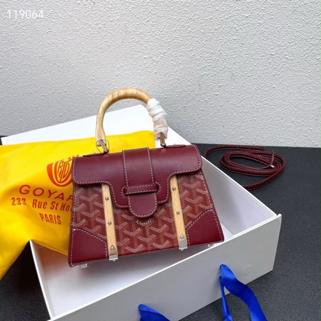 GOYARD Top Handle Bag 21 cm