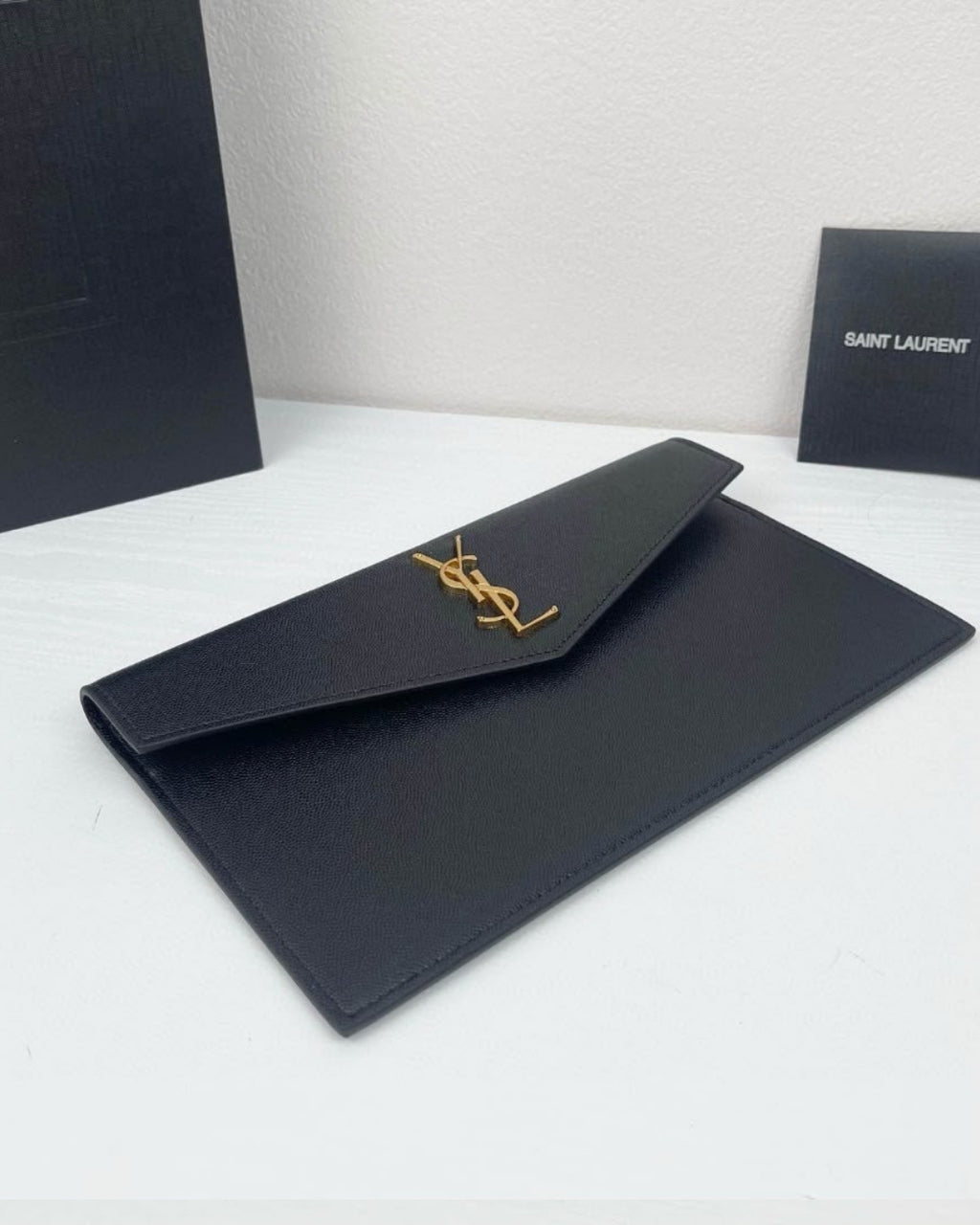 YSL Envelope Clutch Pouch 28 cm A+