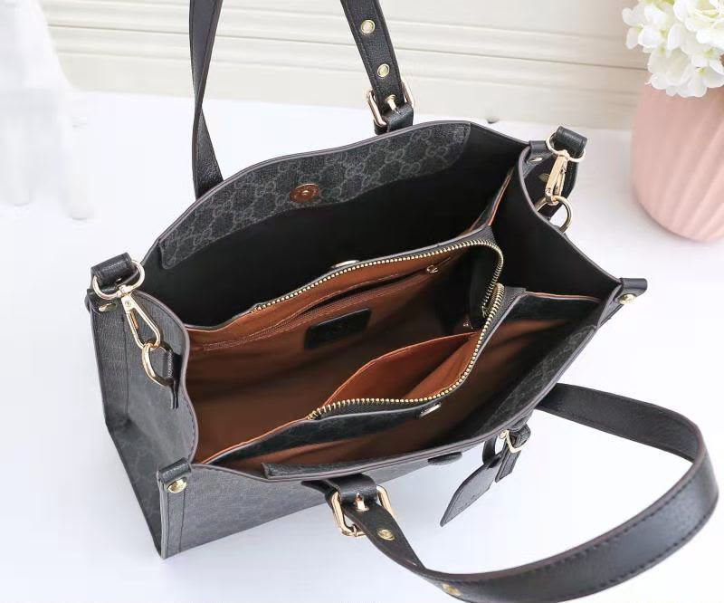 GUCCI Structured Tote — 30 cm | 2 Colors Without Box